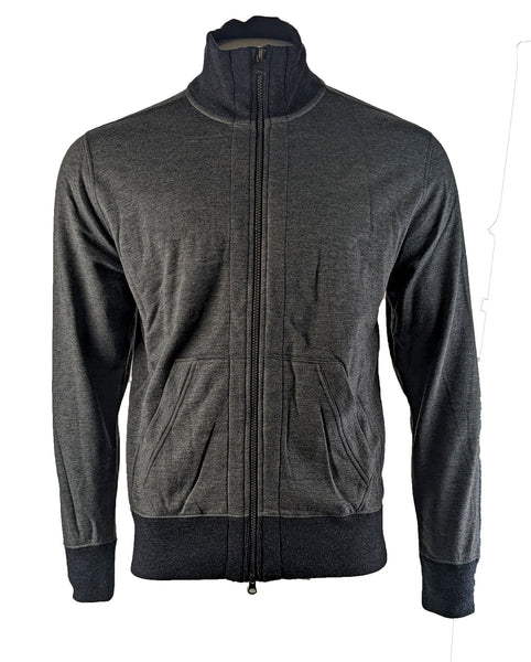 Benson Men's Charcoal Full Zip Cardigan WS03 Size Large NWT