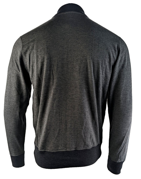 Benson Men's Charcoal Full Zip Cardigan WS03 Size Large NWT