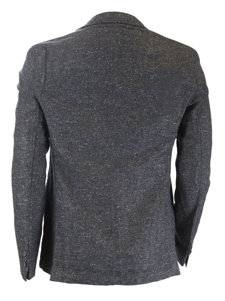 BESPOKEN Men's Charcoal Wool Blend Blazer 010058 Size Large $885 NWT