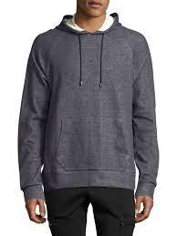 BESPOKEN Men's Dark Charcoal Bleecker Hoodie KN011 $185 NWT