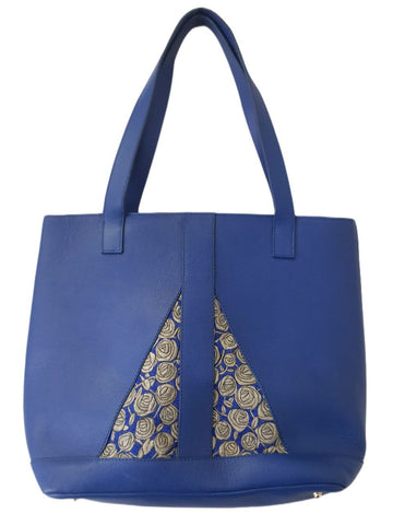 POPINJAY Women's Blue Baracoa Tote Bag #Popin6 One Size NWT
