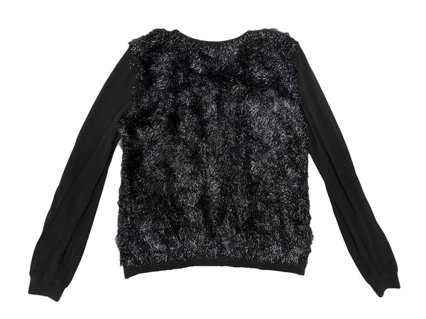 Hanley Mellon Women's Shiny Garland Open Front Jacket