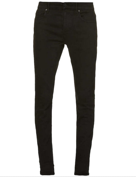 7 FOR ALL MANKIND Men's Black Paxtyn Skinny Luxe Perfomance Jeans #ANXB 38 NWT