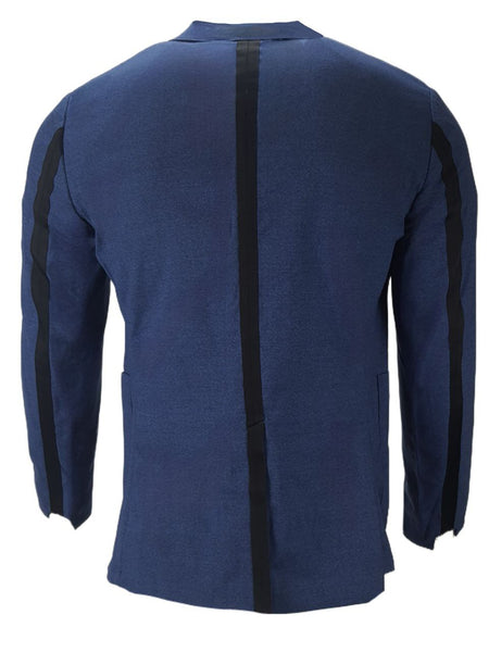 EFM Men's Blue Perfomance Wool Blazer #D2EM1157408 NWT