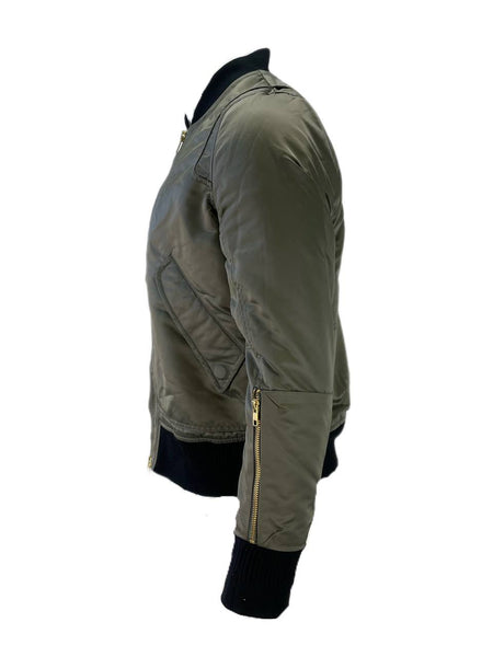 TIM COPPENS Men's Khaki Glory Bomber Padded Jacket NWT