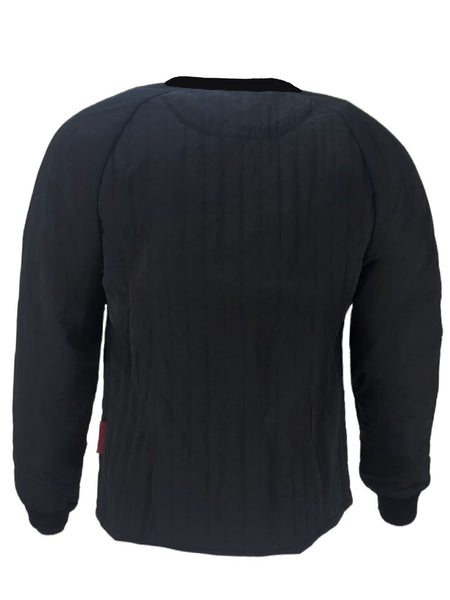 BRANDBLACK Men's Black Long Sleeve Bomber Jacket #BB1260 NWT