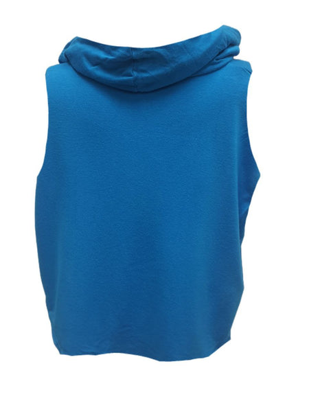 TEREZ Girl's Blue Short Hoodie #11601549 NWT