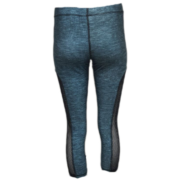 TEREZ Women's Blue Printed Legging Fishnet #462021091 NWT