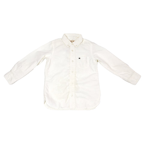 Alex Mill Boys' Classic Oxford Shirt Sz 4 White