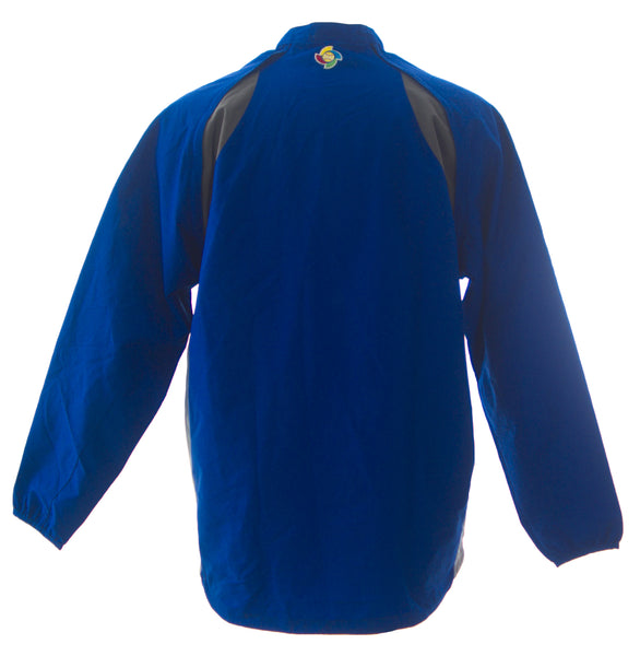 MAJESTIC Mens Blue Brasil World Baseball Classic Windbreaker 1JC1 $120 NEW