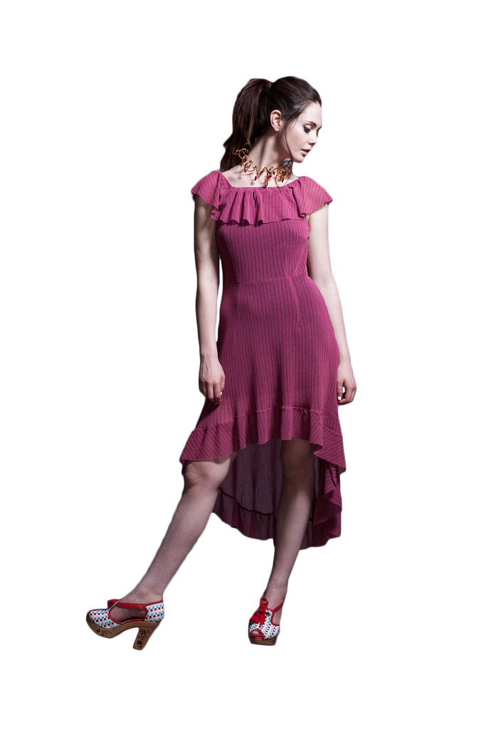 ALICE'S PIG Women's Pink Brigitte's Boogaloo Dress AP0179 NWT