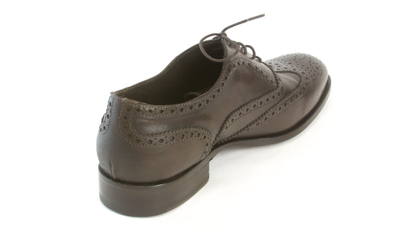 J. LINDEBERG Men's Brogue 3 Italian Calf Oxford Shoes $495 NEW