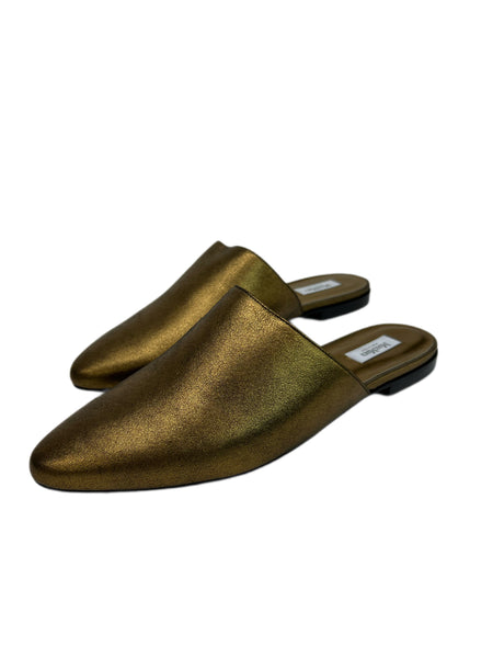 Max Mara Women's Tobacco Urlo Leather Sandals NWB