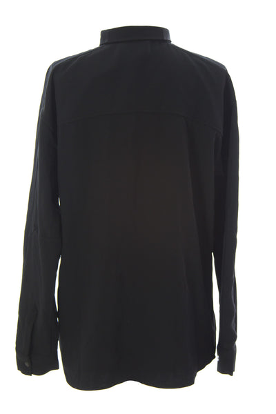 SURFACE TO AIR Women's Black Buffalo Shirt Sz 40 $240 NEW