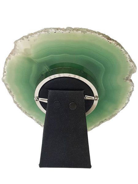 RABLABS Grass Agate Photo Frame #CE004 Approx. L 6" x W 5" NWB