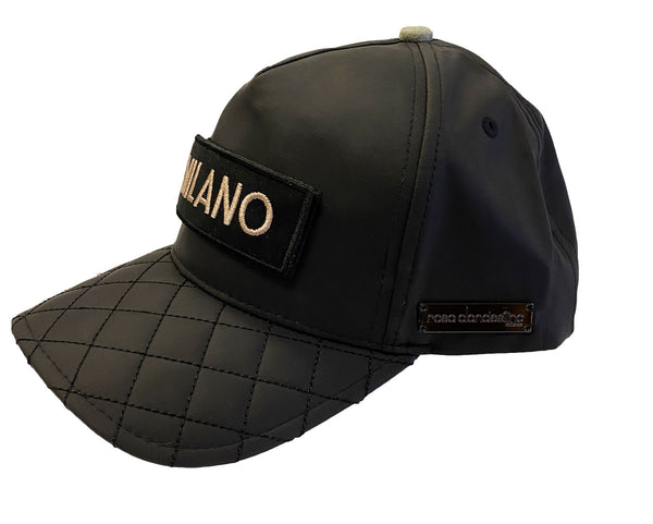 MILANO IS NOT THE SAME WITHOUT ME Black Calcio Tux Cap OS NEW