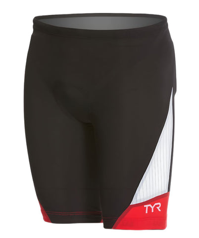 TYR Men's Black Carbon 9 In Tri Short #RMNB6A Small NWT