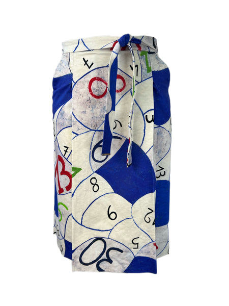 Marina Rinaldi Women's Bianco Carolina Straight Skirt Size 12W/21 NWT