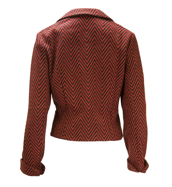 ALICE'S PIG Women's Charlie's Chevron Blazer AP0115 NWT