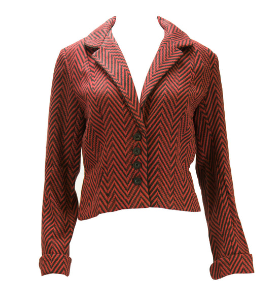 ALICE'S PIG Women's Charlie's Chevron Blazer AP0115 NWT