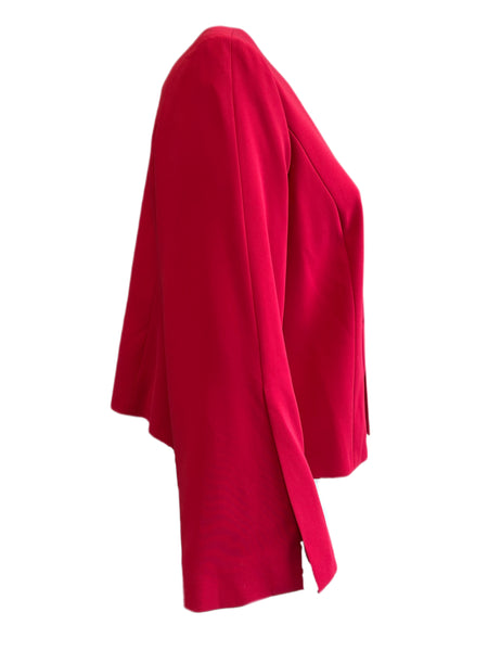 Marina Rinaldi Women's Red Ciliegia Flare Sleeve Jacket Size 20W/29 NWT