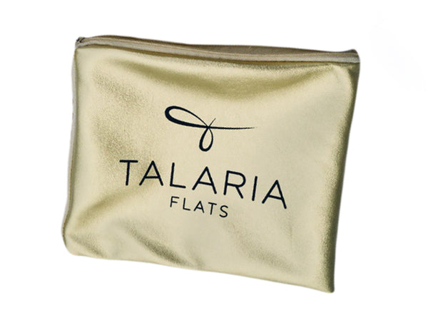 TALARIA Women's Classic Foldable Flats with Pouch $12 NEW