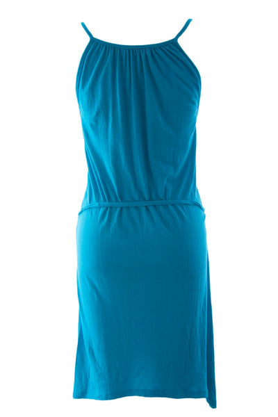 VELVET by Graham & Spencer Women's Cerulean Eyelet Trim Tank Dress S NEW $138