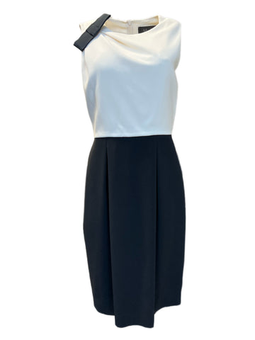 Max Mara Women's Ivory Cocco Shift Dress Size 8 NWT