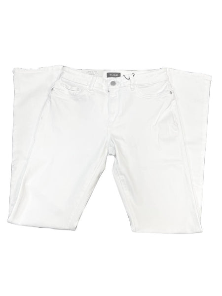 DL1961 Women's Milk Coco Mid Rise Curvy Straight Jeans NWT