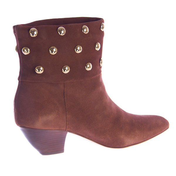 Rebecca Minkoff Women's Colorado Suede Heeled Ankle Boots