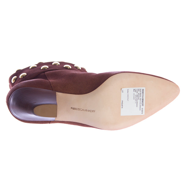 Rebecca Minkoff Women's Colorado Suede Heeled Ankle Boots