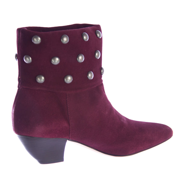 Rebecca Minkoff Women's Colorado Suede Heeled Ankle Boots