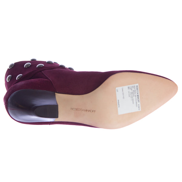 Rebecca Minkoff Women's Colorado Suede Heeled Ankle Boots