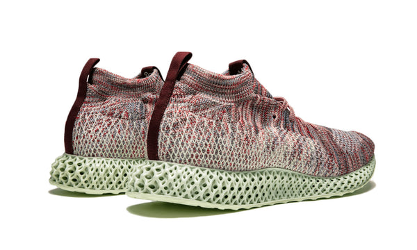 ADIDAS X KITH Men's Consortium Runner Kith 4D Sneakers, Maroon, US 7