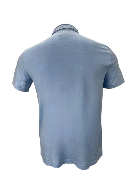 Flag & Anthem Men's Light Blue Polo T-Shirt NWT