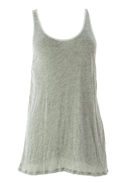 VELVET by Graham & Spencer Women's Blush Contrast Inset Sleeveless Top S $92 NEW