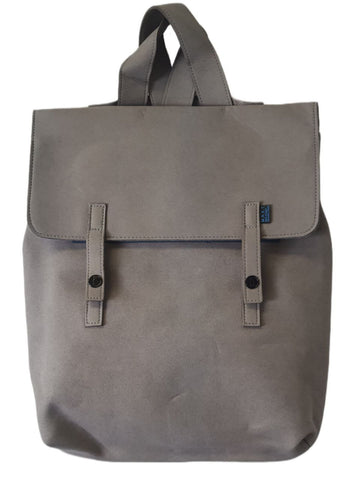 M.R.K.T. Men's Grey Carter Mcro Suede Backpack #347520B 11'x5'x15' One Size NWT