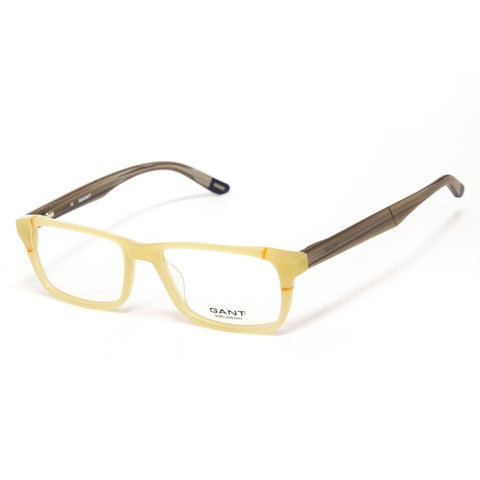 Gant Damian Rectangular Eyeglass Frames 54mm - Cream NEW