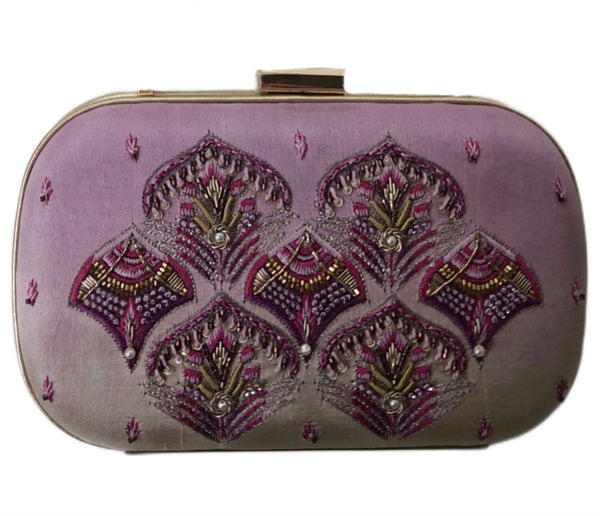 POPINJAY Women's Pink Deco Cushion Clutch #DCSC17 4'x6' One Size NWT