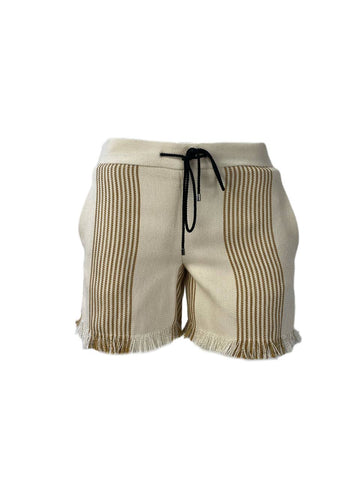 DEREK LAM Women's Beige Pockets Shorts #DL160 36 NWT