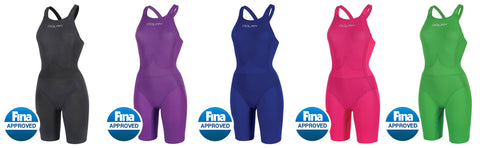 DOLFIN TiTANIUM Women's Kneeskin Suit 7156P $400 NWT