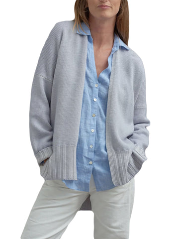 ROBERTA ROLLER RABBIT Women's Light Grey Darpan Sweater Sz M/L $325 NEW