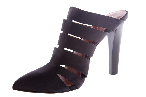 Rebecca Minkoff Women's Dasa Cut-Out Nubuck Mules