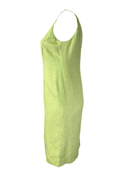 Marina Rinaldi Women's Green Dedal Sleeveless Shift Dress Size 16W/25 NWT