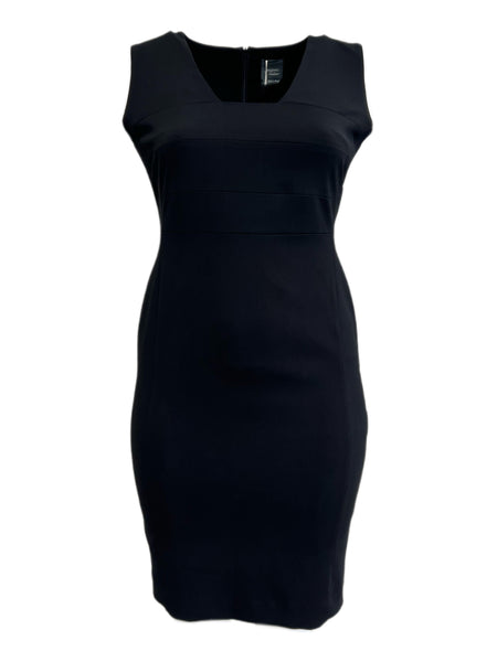 Marina Rinaldi Women's Black Dora Sleeveless Sheath Dress Size 8W/17