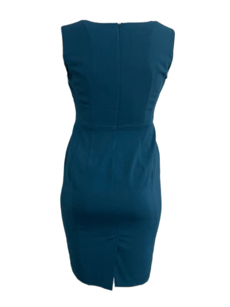 Marina Rinaldi Women's Green Dora Sleeveless Sheath Dress Size 8W/17 NWT