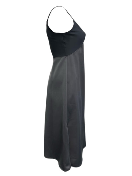 Marina Rinaldi Women's Grey Dove Sleeveless Cami Dress Size 8W/17 NWT