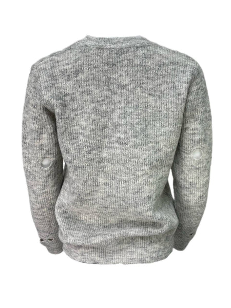 HEARTLOOM Women's Dove Distressed Sweater Size S NWT