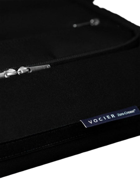VOCIER Black Zero Crease Compart Storage Bag #Dpp1 One Size NWT