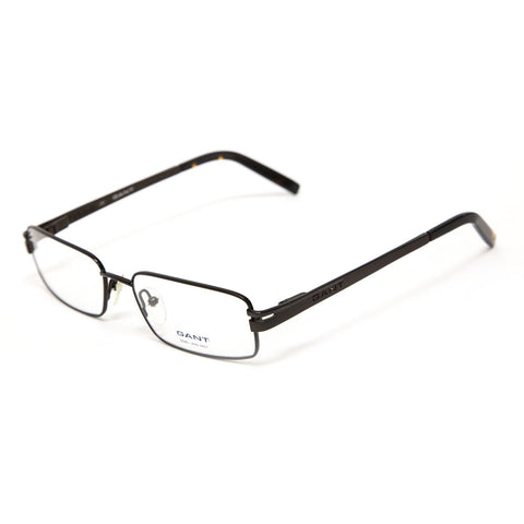 Gant Elden Metal Rectangular Eyeglass Frames 55mm - Satin Brown NEW